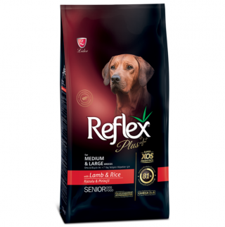 Reflex Plus Senior Medium & Large Kuzu Etli ve Pirinçli 3 kg Köpek Maması kullananlar yorumlar
